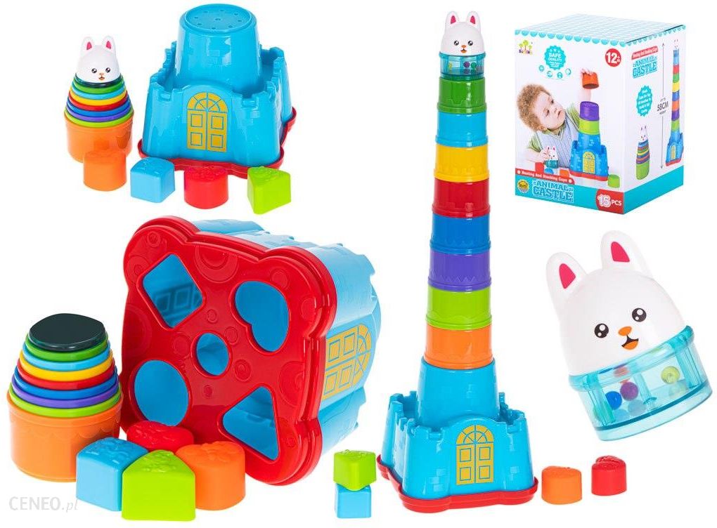 i-zamek-kroliczka-kubeczki-wieza-piramida-sorter